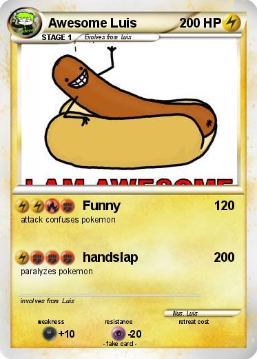 Pokemon Awesome Luis