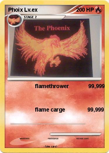 Pokemon Phoix Lv.ex