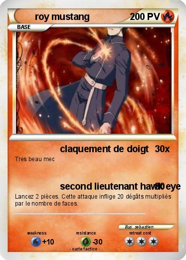 Pokemon roy mustang