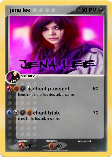 Pokemon  jena lee