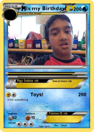 Pokemon Is my Birthday!