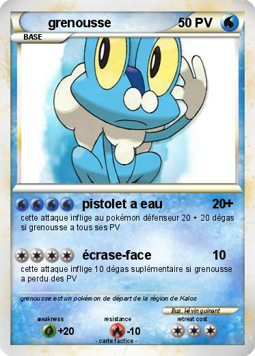 Pokemon grenousse