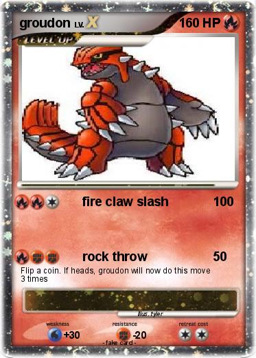 Pokemon groudon