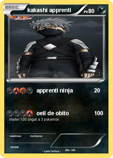 Pokemon kakashi apprenti