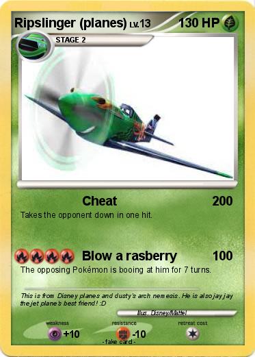 Pokemon Ripslinger (planes)