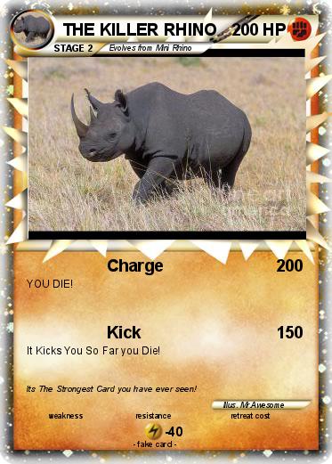 Pokemon THE KILLER RHINO