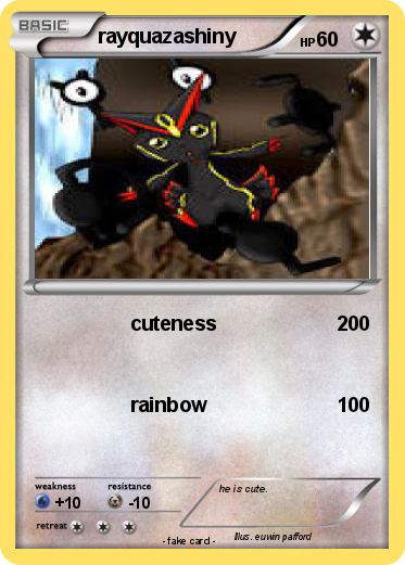 Pokemon rayquazashiny