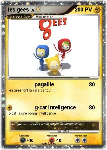 Pokemon les gees