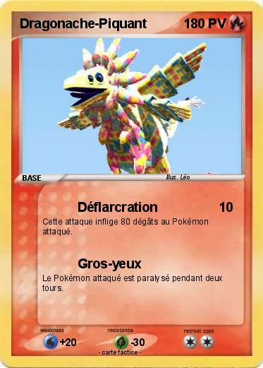 Pokemon Dragonache-Piquant