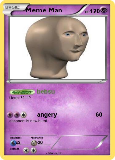 Pokemon Meme Man