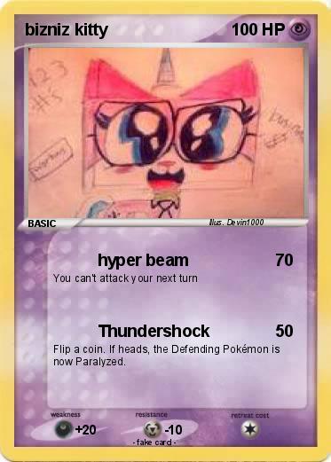 Pokemon bizniz kitty