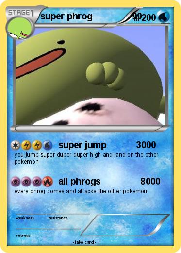 Pokemon super phrog                99
