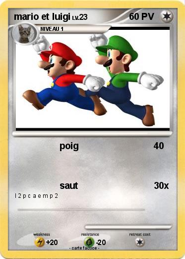 Pokemon mario et luigi