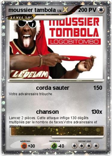 Pokemon moussier tambola
