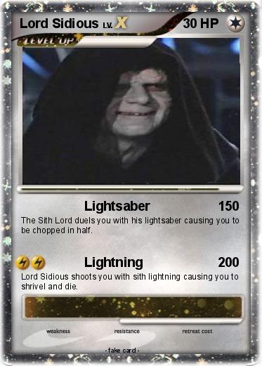 Pokemon Lord Sidious