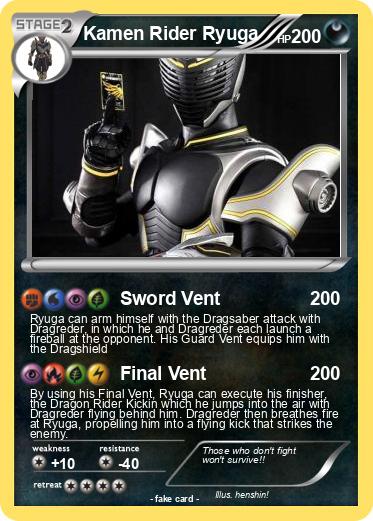 Pokemon Kamen Rider Ryuga