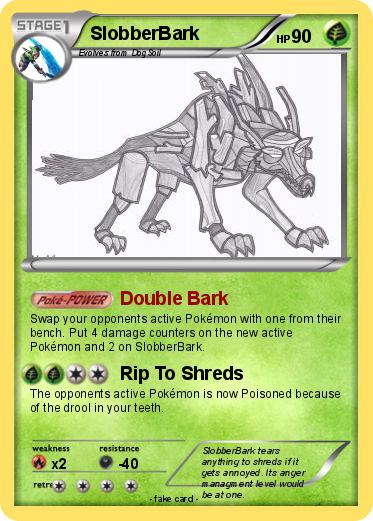 Pokemon SlobberBark