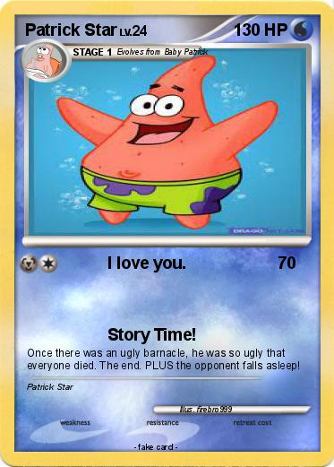 Pokemon Patrick Star