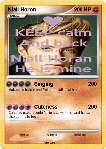 Pokemon Niall Horon