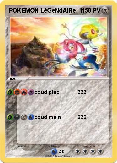 Pokemon POKEMON LéGeNdAiRe  1