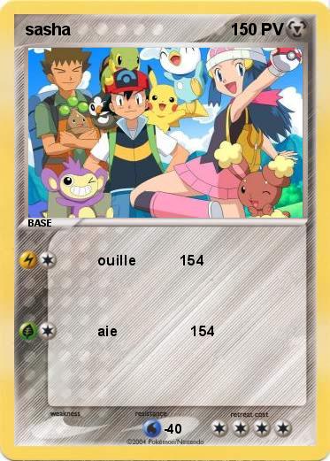 Pokemon sasha