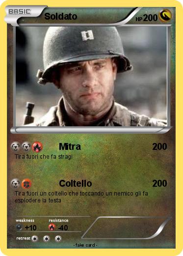 Pokemon Soldato