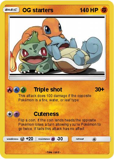 Pokemon OG starters