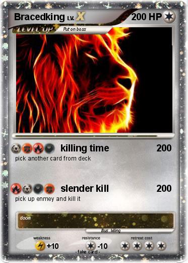 Pokemon Bracedking