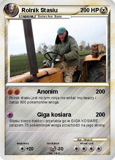 Pokemon Rolnik Stasiu