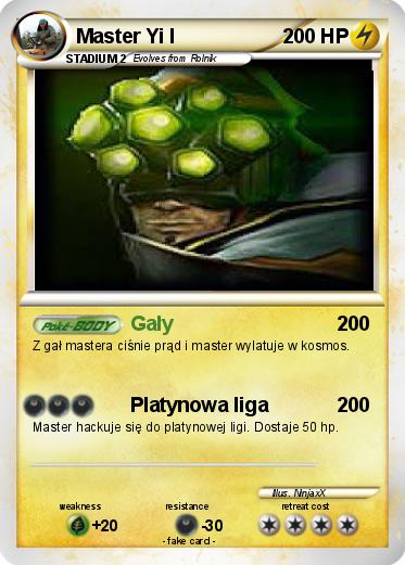 Pokemon Master Yi l