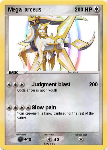 Pokemon Mega  arceus