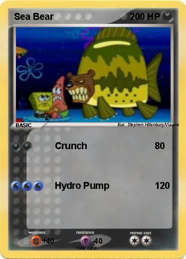 Pokemon Sea Bear