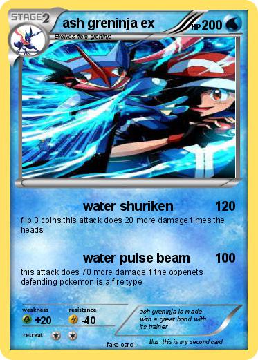 Pokemon ash greninja ex
