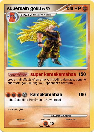 Pokemon supersain goku