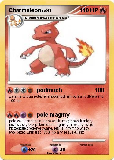 Pokemon Charmeleon
