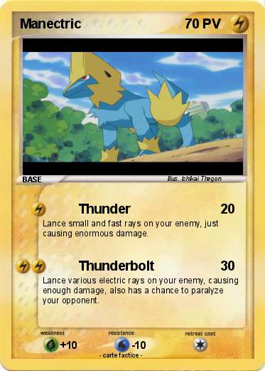 Pokemon Manectric