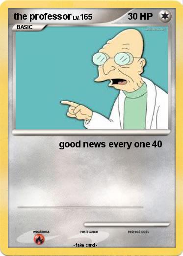 Pokemon the professor