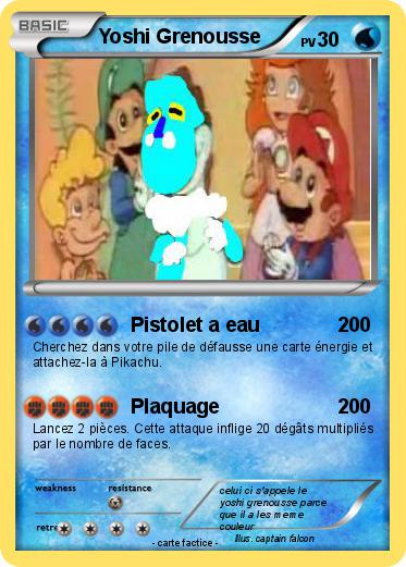 Pokemon Yoshi Grenousse