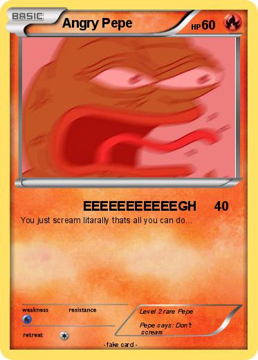 Pokemon Angry Pepe