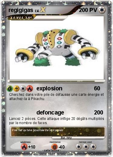 Pokemon regigigas