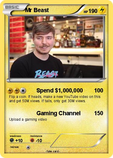 Pokemon Mr Beast