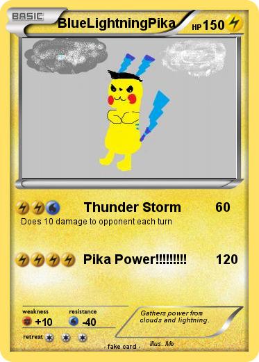 Pokemon BlueLightningPika