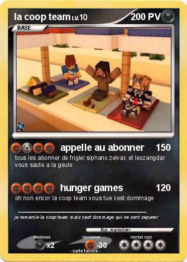 Pokemon la coop team