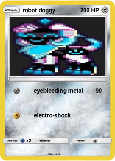Pokemon robot doggy