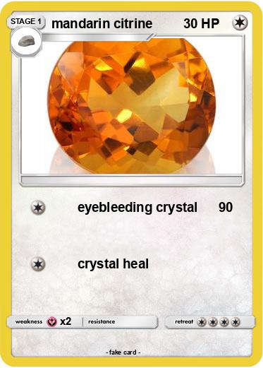 Pokemon mandarin citrine