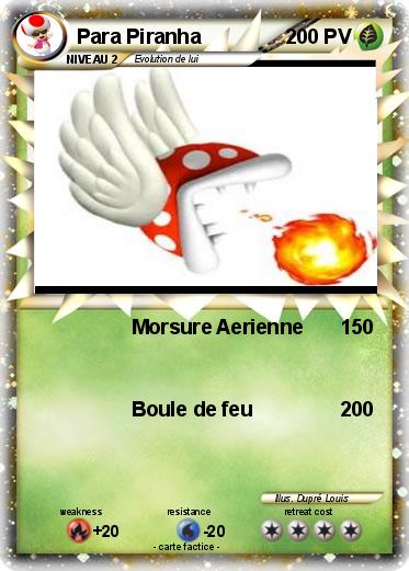 Pokemon Para Piranha