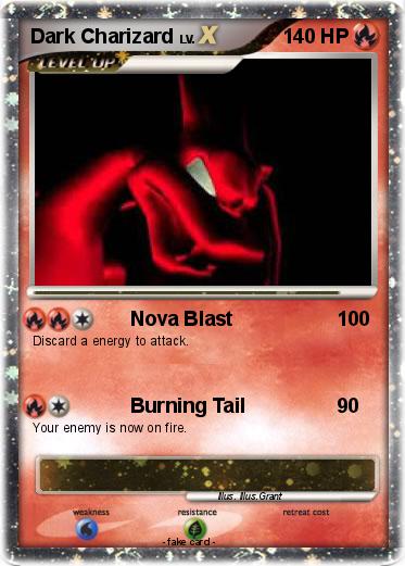 Pokemon Dark Charizard