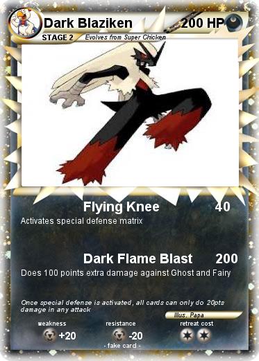 Pokemon Dark Blaziken