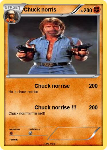 Pokemon Chuck norris