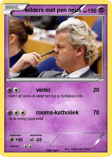 Pokemon wilders met pen neus